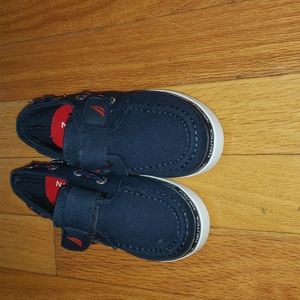 Nautica shoes navy with red accents